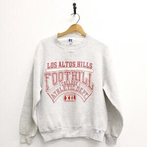 Vintage Los Altos Hills Foothill College California Sweatshirt Large